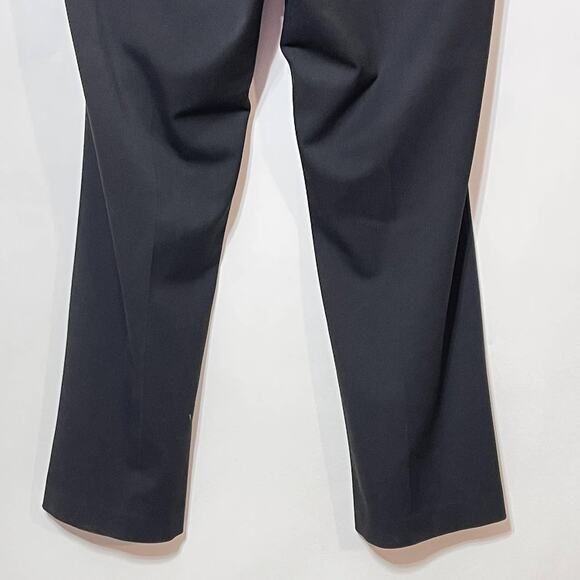 Halogen Pants Womens Plus 16W Black Straight Leg Stretchy Chino Trousers 40x33 - Picture 6 of 10